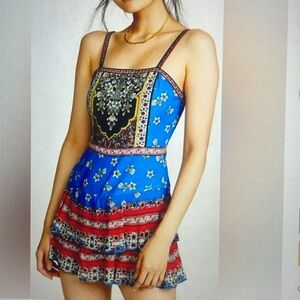 Alice + Olivia Palace Daffodil minidress romper sz 0